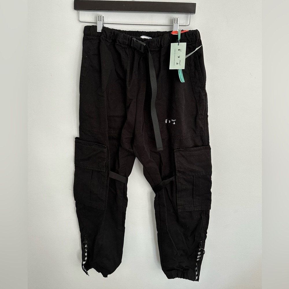 Off-White Virgil Abloh Cargo Parachute Pants